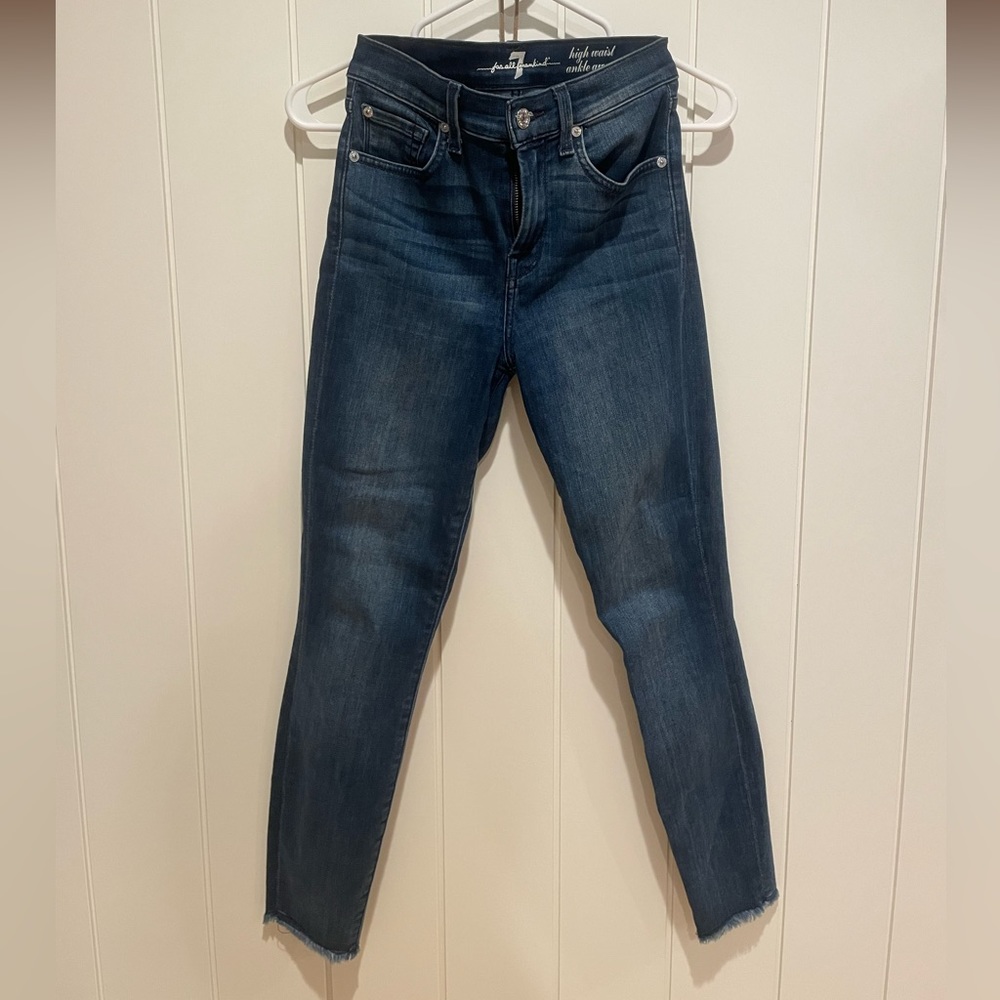 Seven high waist ankle jeans